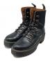 Dr.Martens（ドクターマーチン）の古着「LEONA 7フック ブーツ」｜ブラック