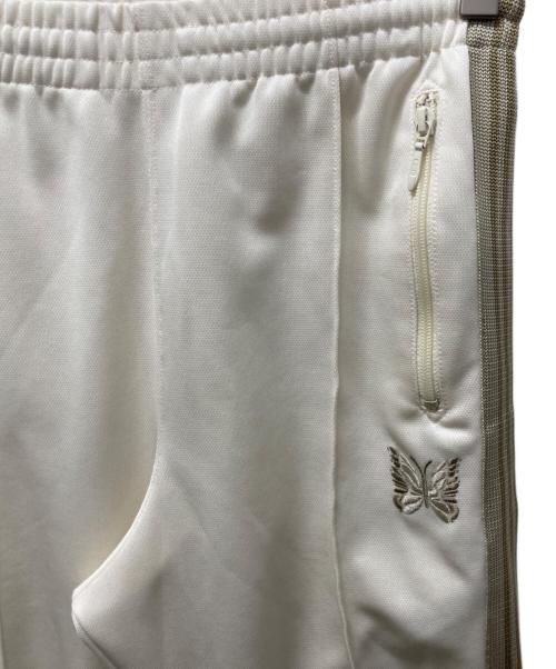 Needles（ニードルズ）Needles (ニードルズ) STUDIOUS別注 Narrow Track Pant - Poly Smooth ホワイト サイズ:XSの古着・服飾アイテム