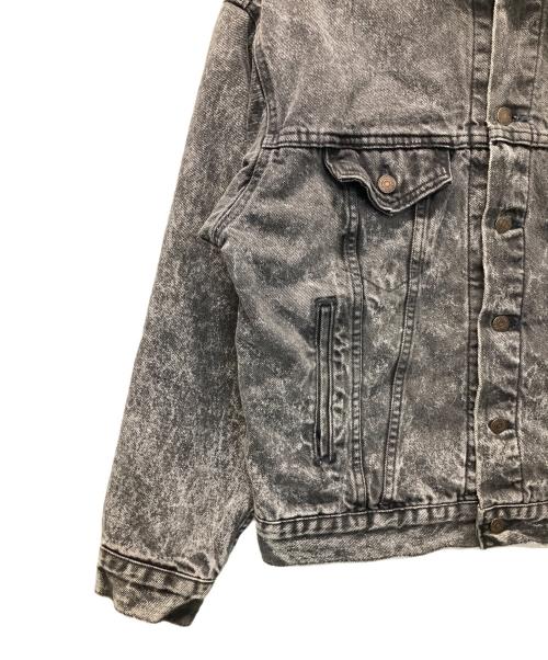 LEVI'S（リーバイス）LEVI'S (リーバイス) 90's裏ネル付ケミカルデニムジャケット グレー サイズ:Mの古着・服飾アイテム