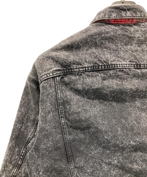 LEVI'S（リーバイス）LEVI'S (リーバイス) 90's裏ネル付ケミカルデニムジャケット グレー サイズ:Mの古着・服飾アイテム