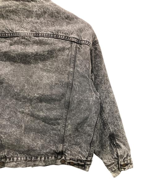 LEVI'S（リーバイス）LEVI'S (リーバイス) 90's裏ネル付ケミカルデニムジャケット グレー サイズ:Mの古着・服飾アイテム