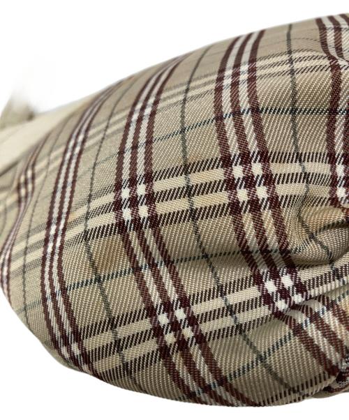BURBERRY BLUE LABEL（バーバリー ブルー レーベル）BURBERRY BLUE LABEL (バーバリー ブルー レーベル) チェック柄ショルダーバッグ ベージュの古着・服飾アイテム
