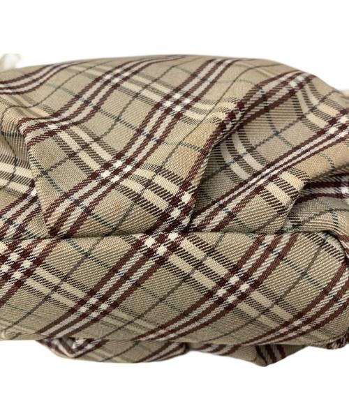 BURBERRY BLUE LABEL（バーバリー ブルー レーベル）BURBERRY BLUE LABEL (バーバリー ブルー レーベル) チェック柄ショルダーバッグ ベージュの古着・服飾アイテム
