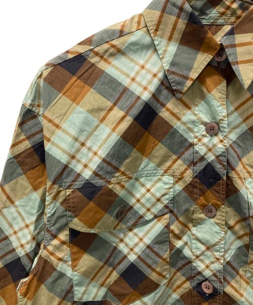 DRIES VAN NOTEN（ドリスヴァンノッテン）DRIES VAN NOTEN (ドリスヴァンノッテン) チェックシャツ グリーン サイズ:EXTRA SMALLの古着・服飾アイテム