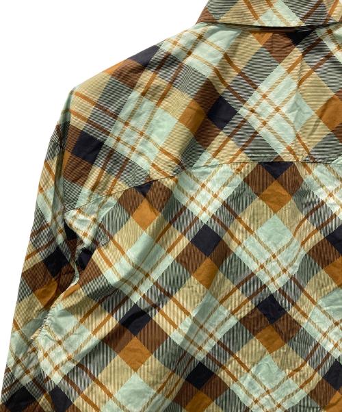 DRIES VAN NOTEN（ドリスヴァンノッテン）DRIES VAN NOTEN (ドリスヴァンノッテン) チェックシャツ グリーン サイズ:EXTRA SMALLの古着・服飾アイテム