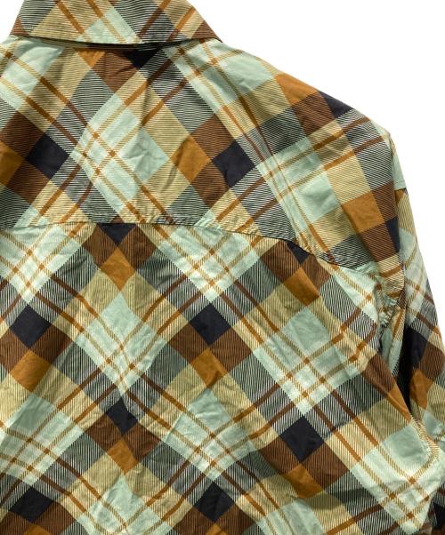 DRIES VAN NOTEN（ドリスヴァンノッテン）DRIES VAN NOTEN (ドリスヴァンノッテン) チェックシャツ グリーン サイズ:EXTRA SMALLの古着・服飾アイテム
