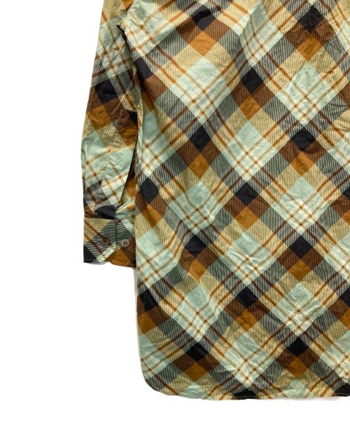 DRIES VAN NOTEN（ドリスヴァンノッテン）DRIES VAN NOTEN (ドリスヴァンノッテン) チェックシャツ グリーン サイズ:EXTRA SMALLの古着・服飾アイテム