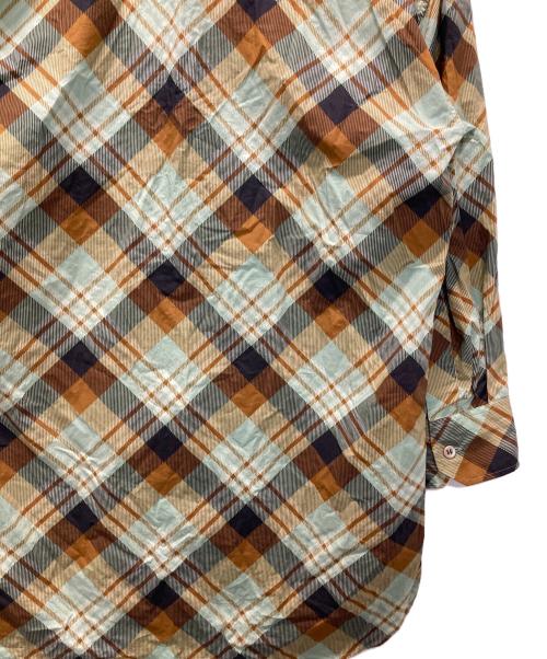 DRIES VAN NOTEN（ドリスヴァンノッテン）DRIES VAN NOTEN (ドリスヴァンノッテン) チェックシャツ グリーン サイズ:EXTRA SMALLの古着・服飾アイテム
