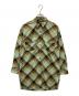 DRIES VAN NOTEN（ドリスヴァンノッテン）の古着「チェックシャツ」｜グリーン