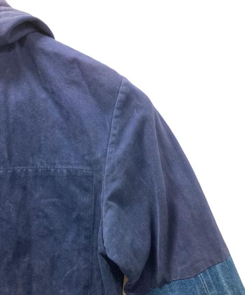 FRANK LEDER（フランクリーダー）FRANK LEDER (フランクリーダー) 肘切替ワークジャケット ブルー サイズ:不明の古着・服飾アイテム