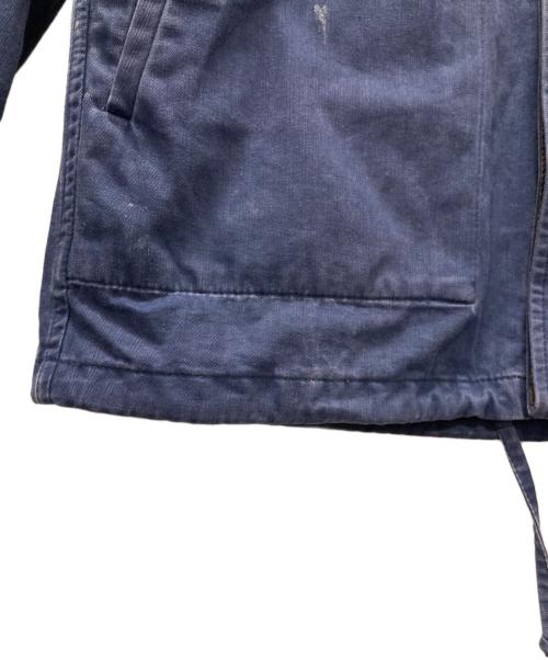 FRANK LEDER（フランクリーダー）FRANK LEDER (フランクリーダー) 肘切替ワークジャケット ブルー サイズ:不明の古着・服飾アイテム
