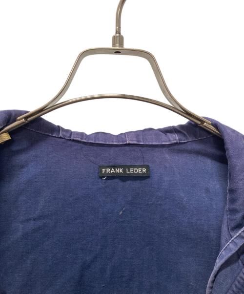 FRANK LEDER（フランクリーダー）FRANK LEDER (フランクリーダー) 肘切替ワークジャケット ブルー サイズ:不明の古着・服飾アイテム