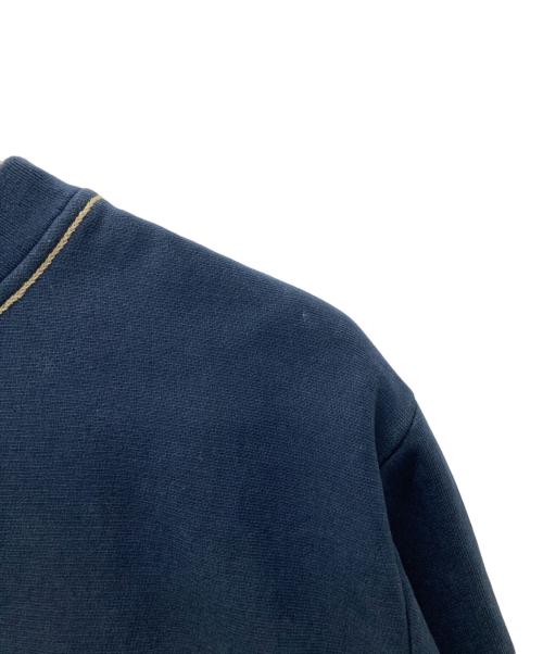 jacquemus（ジャックムス）jacquemus (ジャックムス) Fio Blue Embroidered Logo Sweatshirt/ロゴ刺繍クルーネックスウェット ネイビー サイズ:Sの古着・服飾アイテム