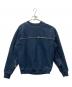 jacquemus（ジャックムス）の古着「Fio Blue Embroidered Logo Sweatshirt/ロゴ刺繍クルーネックスウェット」｜ネイビー