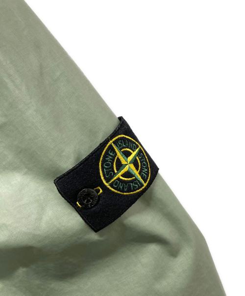 STONE ISLAND（ストーンアイランド）STONE ISLAND (ストーンアイランド) Mussola Gommata-TC Shirt Jacket/コットンコーティングジャケット グリーン サイズ:Sの古着・服飾アイテム