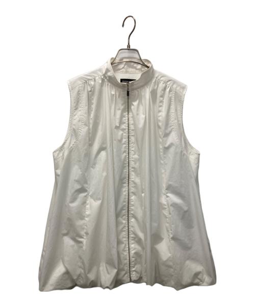 MAISON SPECIAL（メゾンスペシャル）MAISON SPECIAL (メゾンスペシャル) Balloon Silhouette Typewriter Tunic ホワイト サイズ:ｆｒｅｅの古着・服飾アイテム