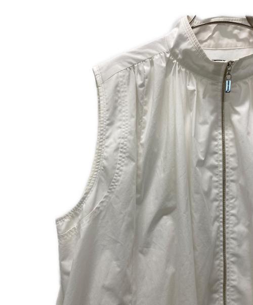 MAISON SPECIAL（メゾンスペシャル）MAISON SPECIAL (メゾンスペシャル) Balloon Silhouette Typewriter Tunic ホワイト サイズ:ｆｒｅｅの古着・服飾アイテム