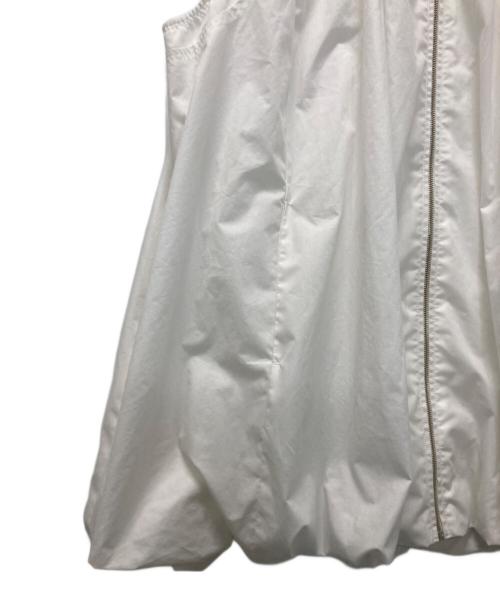 MAISON SPECIAL（メゾンスペシャル）MAISON SPECIAL (メゾンスペシャル) Balloon Silhouette Typewriter Tunic ホワイト サイズ:ｆｒｅｅの古着・服飾アイテム