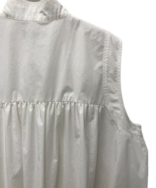 MAISON SPECIAL（メゾンスペシャル）MAISON SPECIAL (メゾンスペシャル) Balloon Silhouette Typewriter Tunic ホワイト サイズ:ｆｒｅｅの古着・服飾アイテム