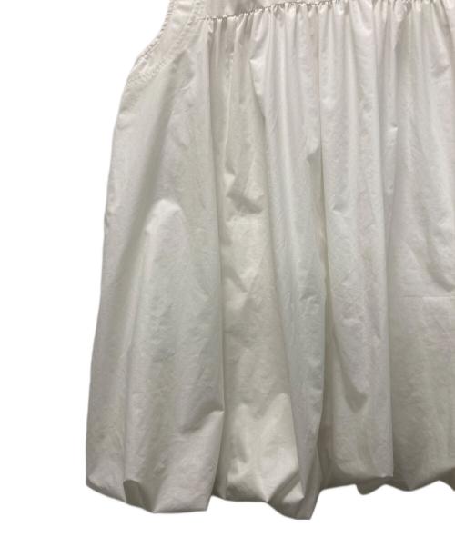 MAISON SPECIAL（メゾンスペシャル）MAISON SPECIAL (メゾンスペシャル) Balloon Silhouette Typewriter Tunic ホワイト サイズ:ｆｒｅｅの古着・服飾アイテム