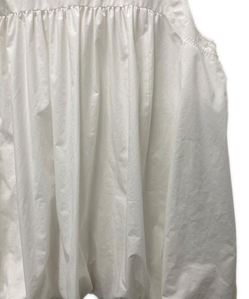 MAISON SPECIAL（メゾンスペシャル）MAISON SPECIAL (メゾンスペシャル) Balloon Silhouette Typewriter Tunic ホワイト サイズ:ｆｒｅｅの古着・服飾アイテム