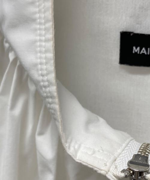 MAISON SPECIAL（メゾンスペシャル）MAISON SPECIAL (メゾンスペシャル) Balloon Silhouette Typewriter Tunic ホワイト サイズ:ｆｒｅｅの古着・服飾アイテム