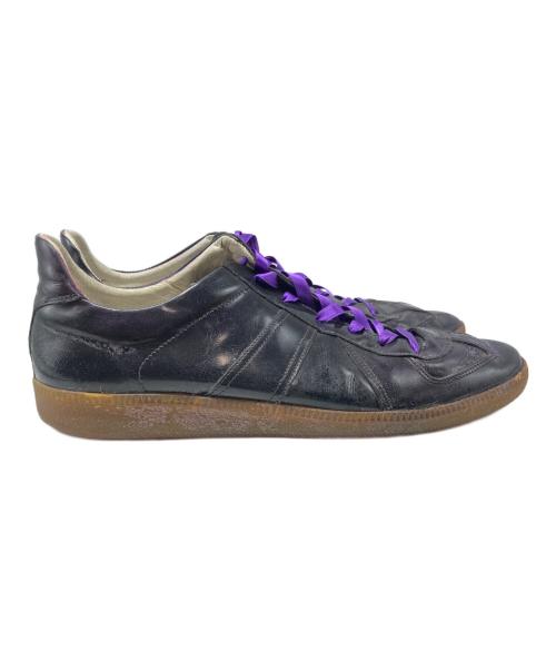 Maison Margiela（メゾンマルジェラ）Maison Margiela (メゾンマルジェラ) パテントジャーマントレーナー ブラック サイズ:SIZE 44の古着・服飾アイテム
