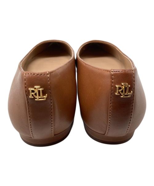 LAUREN RALPH LAUREN（ローレン ラルフ ローレン）LAUREN RALPH LAUREN (ローレン ラルフ ローレン) ポインテッドトゥパンプス ブラウン サイズ:23cmの古着・服飾アイテム
