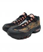 NIKEナイキ）の古着「AIR MAX 95 QS」｜ブラック×ゴールデンベージュ