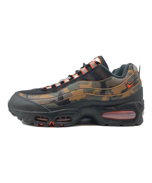 NIKE（ナイキ）NIKE (ナイキ) AIR MAX 95 QS ブラック×ゴールデンベージュ サイズ:27.5cmの古着・服飾アイテム