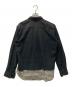 BLACK COMME des GARCONS (ブラックコムデギャルソン) グラデーション加工チェックシャツ ブラック サイズ:L：10000円