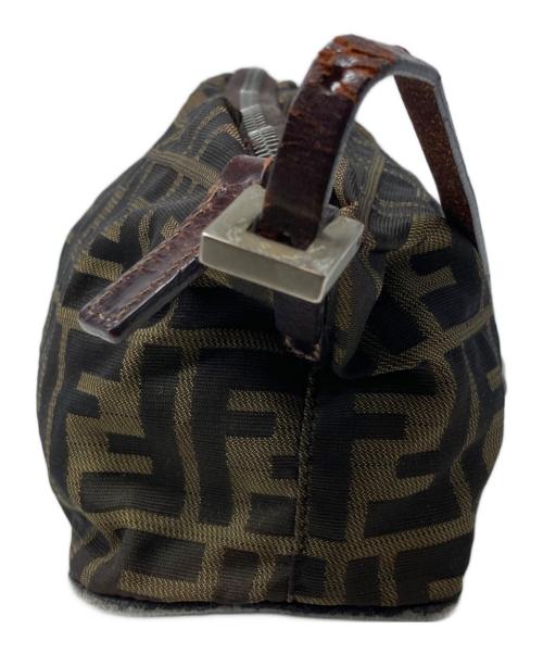 FENDI（フェンディ）FENDI (フェンディ) ズッカ ワンショルダーバッグ ブラウンの古着・服飾アイテム