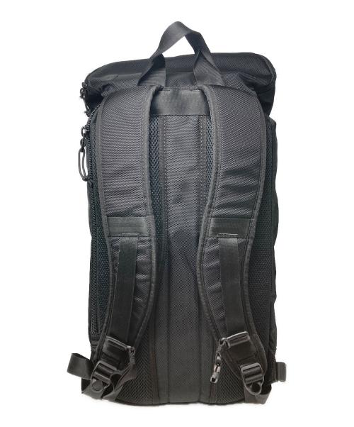 YOHJI YAMAMOTO（ヨウジヤマモト）YOHJI YAMAMOTO (ヨウジヤマモト) New Era (ニューエラ) RUCK SACK METAL LOGO/バックパック ブラックの古着・服飾アイテム