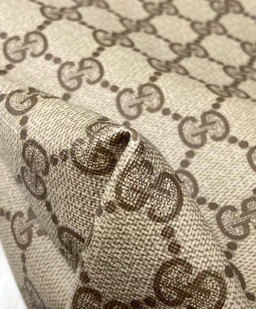 GUCCI（グッチ）GUCCI (グッチ) GGスプリーム シェリーライン トートバッグ ベージュの古着・服飾アイテム