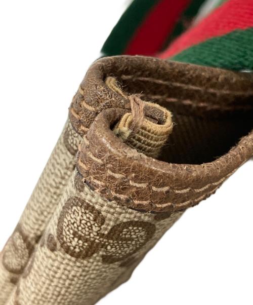 GUCCI（グッチ）GUCCI (グッチ) GGスプリーム シェリーライン トートバッグ ベージュの古着・服飾アイテム