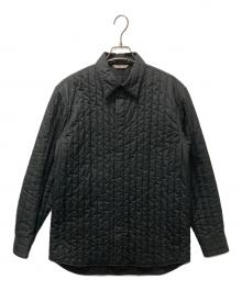 AURALEE（オーラリー）の古着「SUVINHIGH COUNT CLOTH QUILTING SHIRTS」｜ブラック