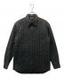 AURALEE（オーラリー）の古着「SUVINHIGH COUNT CLOTH QUILTING SHIRTS」｜ブラック