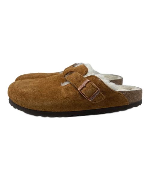 BIRKENSTOCK（ビルケンシュトック）BIRKENSTOCK (ビルケンシュトック) Boston Shearling ブラウン サイズ:SIZE 39の古着・服飾アイテム