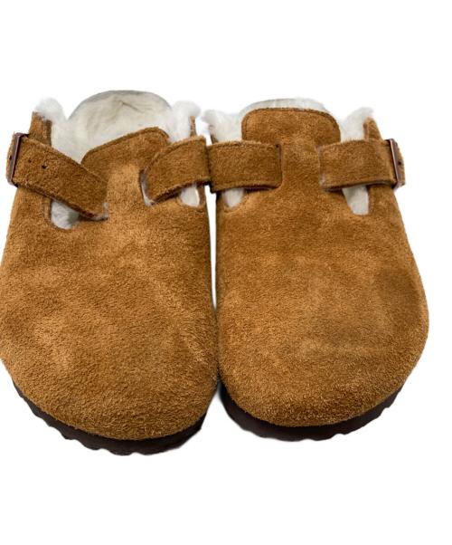 BIRKENSTOCK（ビルケンシュトック）BIRKENSTOCK (ビルケンシュトック) Boston Shearling ブラウン サイズ:SIZE 39の古着・服飾アイテム