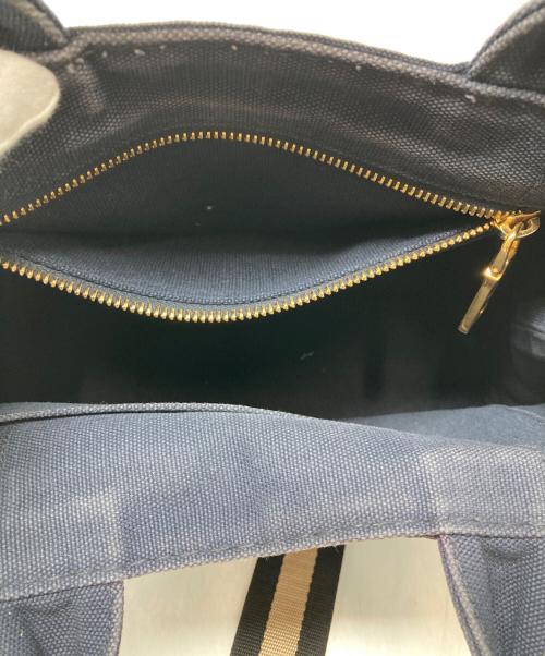 PRADA（プラダ）PRADA (プラダ) カナパ2WAYキャンバストートバッグ ネイビーの古着・服飾アイテム