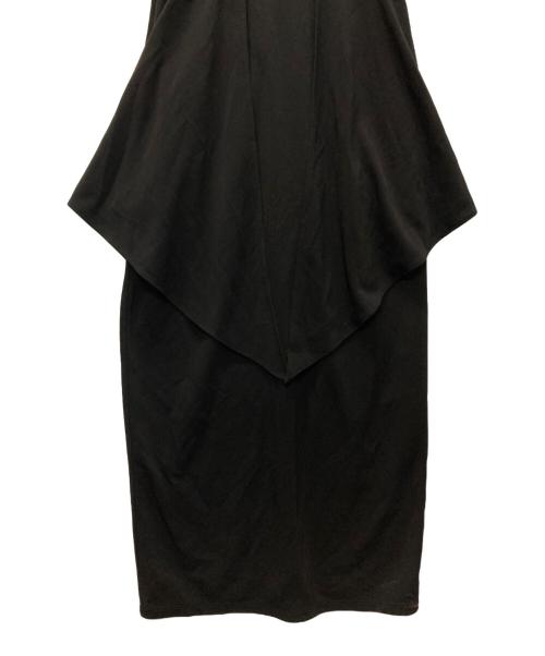 RIM.ARK（リムアーク）RIM.ARK (リムアーク) Drape design cut dress ブラック サイズ:36 未使用品の古着・服飾アイテム