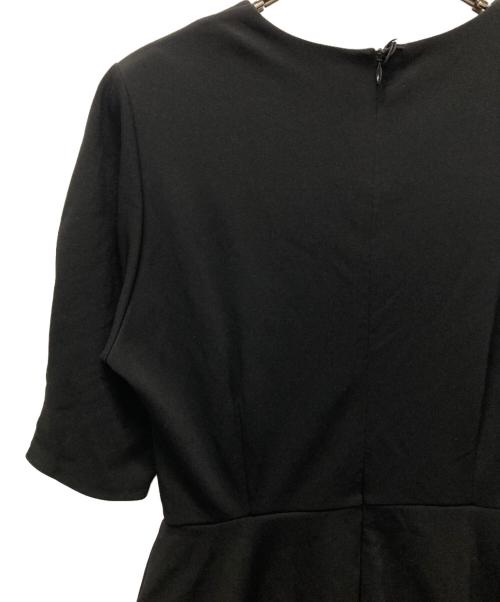 RIM.ARK（リムアーク）RIM.ARK (リムアーク) Drape design cut dress ブラック サイズ:36 未使用品の古着・服飾アイテム