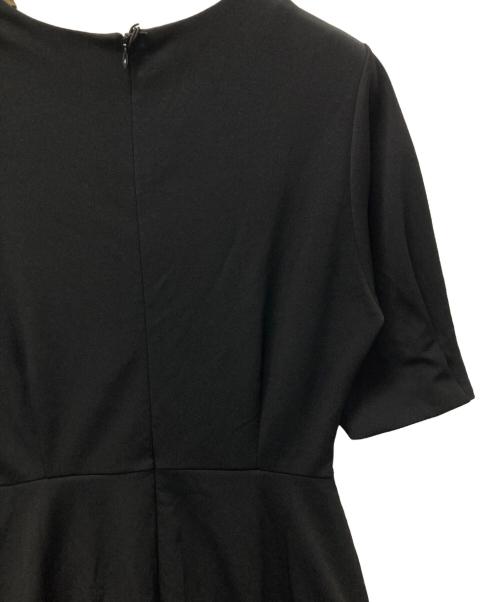 RIM.ARK（リムアーク）RIM.ARK (リムアーク) Drape design cut dress ブラック サイズ:36 未使用品の古着・服飾アイテム