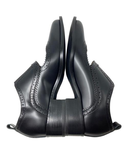 RIM.ARK（リムアーク）RIM.ARK (リムアーク) Cut out wing tip shoes ブラック サイズ:36の古着・服飾アイテム