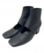 RIM.ARKリムアーク）の古着「Windows cut spring bootie」｜ブラック
