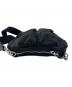 中古・古着 DIESEL (ディーゼル) MULTI PKT クロスボディバッグ ブラック：14000円