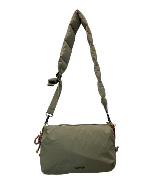 TOPOLOGIE（トポロジー）Topologie (トポロジー) Bottle Sacoche Medium カーキの古着・服飾アイテム