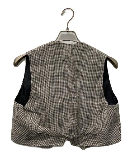 ticca（ティッカ）ticca (ティッカ) ハウンドトゥースベスト グレー サイズ:freeの古着・服飾アイテム
