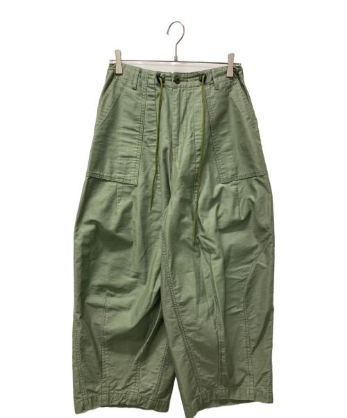 Needles（ニードルズ）Needles (ニードルズ) ヒザデルパンツ/H.D Pant - Fatigue カーキ サイズ:１の古着・服飾アイテム