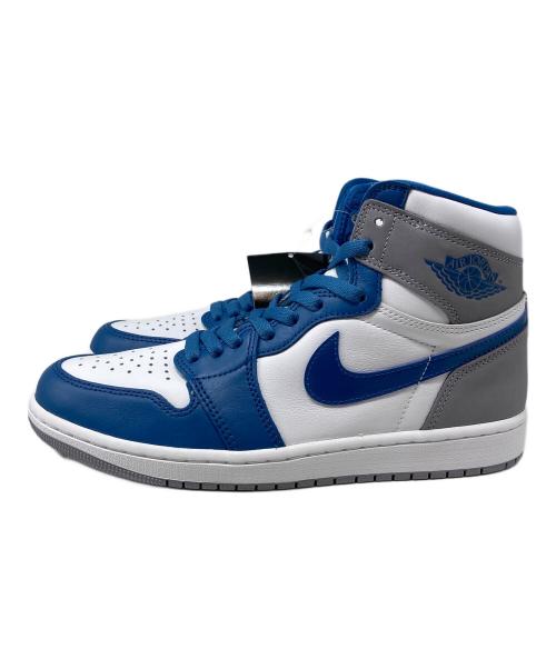 NIKE（ナイキ）NIKE (ナイキ) AIR JORDAN 1 RETRO HIGH OG TRUE BLUE/WHITE-CEMENT GREY サイズ:27cm 未使用品の古着・服飾アイテム
